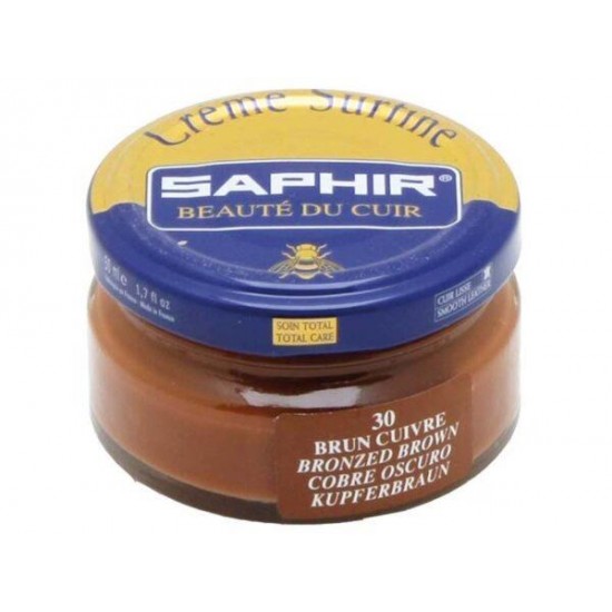 Saphir Crème Surfine 50ml – Schuhcreme für Glattleder