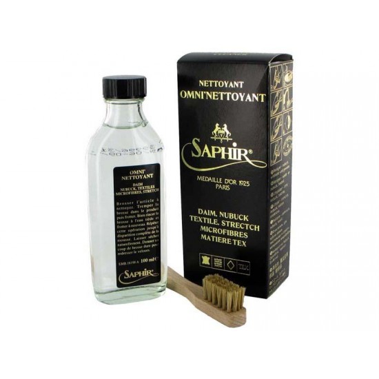 Saphir Omni'Nettoyant – Tiefenreiniger für Wildleder, Nubuk & Textilien