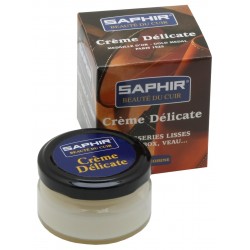 Saphir Crème Délicate 50ml – Sanfte Pflegecreme für empfindliches Leder