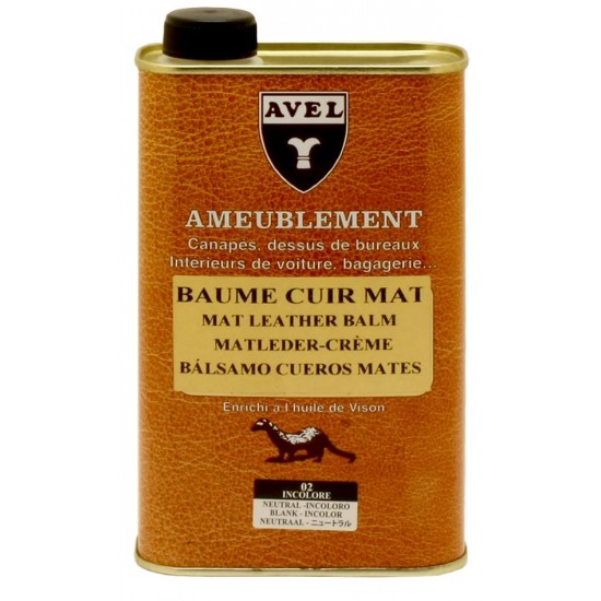 Saphir Baume Cuir Mat – Lederbalsam für mattes Leder
