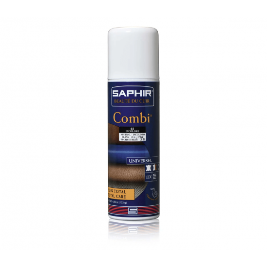 Saphir Combi Spray 200ml – Pflege & Farbschutz für Wildleder und Nubuk